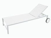 Bain de soleil "Royal" - lot de 2 - Blanc