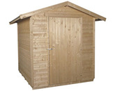 Abri jardin bois « Lillevilla 1 » - 3.60 m² - 1.80 x 1.80 x 2.32 m – 16 mm