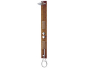Colonne de douche hydromassante "Bambou" 170 x 15cm