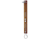 Colonne de douche hydromassante "Bambou" 170 x 15cm