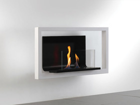 Cheminée bio-éthanol "Floating Frame"
