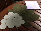 Set de table "Raisin pop"