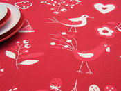 Nappe - Rouge - 150 x 150 cm
