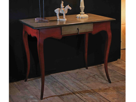 Table à écrire style Louis XV - 1 tiroir