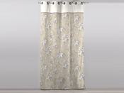 Rideau oeillet en coton "Acanthe"