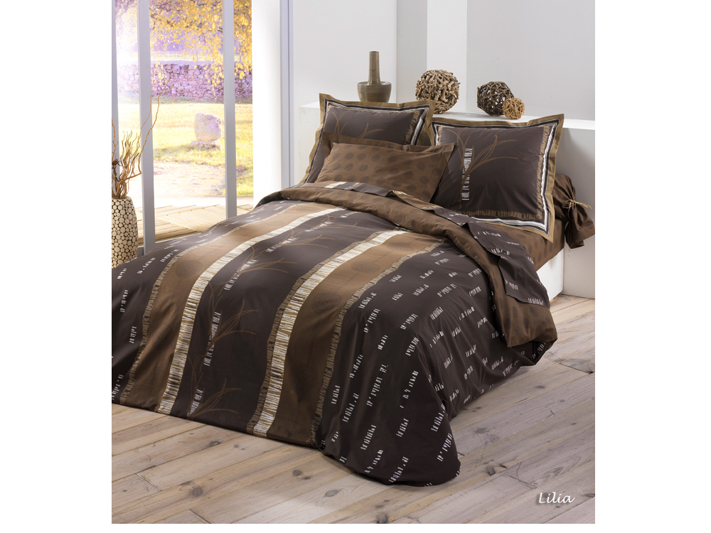 Parure housse de couette - 200 x 200 cm