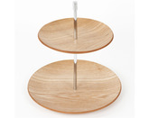Serviteur de table à 2 niveaux 