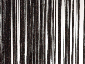 rideau fil - noir / argent