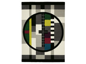 Tapis de sol contemporain tufté "Colour Rays"