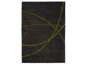 Tapis de sol contemporain tufté "Crossing Lines"