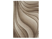 Tapis de sol contemporain tufté "In motion"