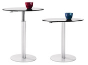 Table repas ronde "Snack-757-R"