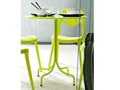 Table repas ronde "Crest-T"