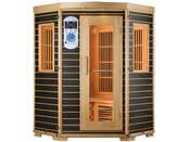 Cabine de sauna Infrarouge "Star" angulaire 2 modèles 