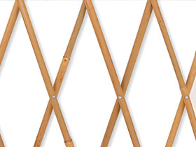 Treillis - en cannes de bambou naturel