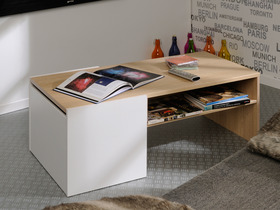 Table basse rectangle Citron