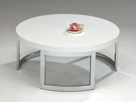 Table basse ronde "Göteborg"