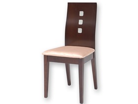 Lot de 2 chaises "NEW PLUTON" - wengue
