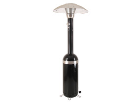 Parasol chauffant jardin "Menphis Black"