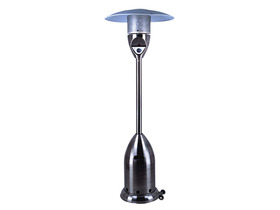 Parasol chauffant jardin "Shine canon de fusil"