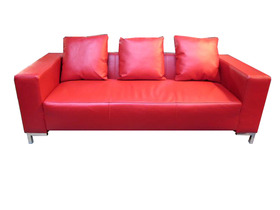 Canapé cuir "Diva" - 3 places -