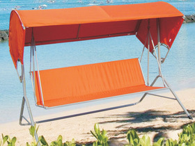 Balancelle jardin 2 en 1 grand confort - double position, imperméable