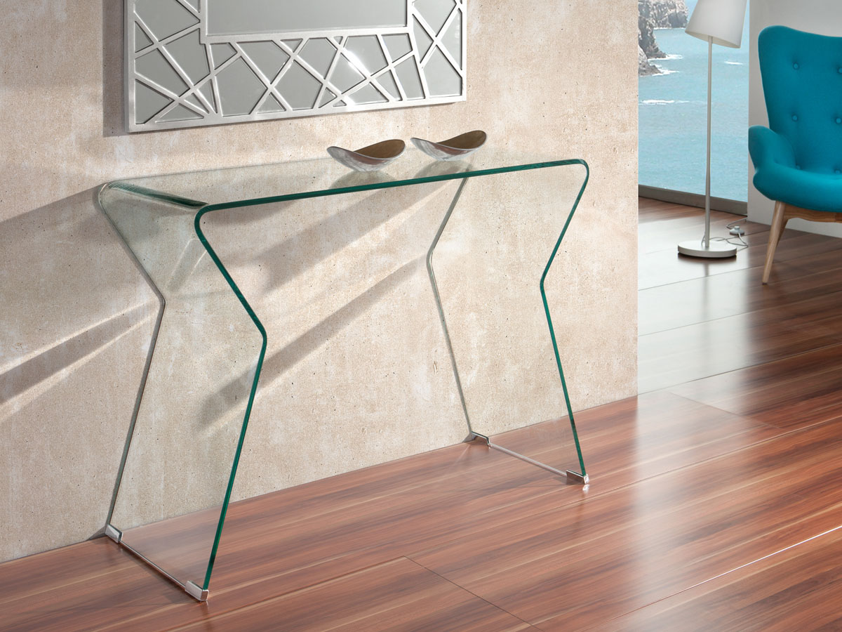 Console verre Smart - 105 x 40 x 75 cm