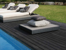 Table de jardin  "ZEN Tatami" - H 13 cm x P 100 cm x l 90 cm