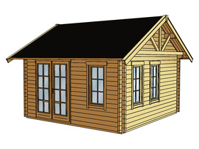 Abri jardin bois Tor