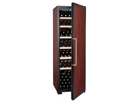 Cave &agrave; vin de viellissement - 248 bouteilles - Porte en bois - 6 clayettes bois