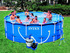 Piscine autoportante en kit tubulaire ronde "Métal Frame "  4.57 x 1.22 m