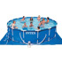 Piscine autoportante en kit tubulaire ronde "Métal Frame "  4.57 x 1.22 m
