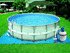 Piscine autoportante en kit tubulaire ronde "Ultra Frame" 4.88 x 1.22 m
