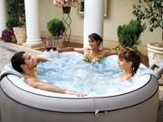 Spa Mspa B-140B gonflable 4 places " Elegance " simili cuir gris